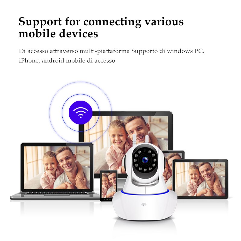 Mounted Wireless Home  Security IP Camera